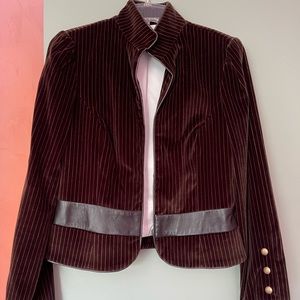 Brown and grey blazer!